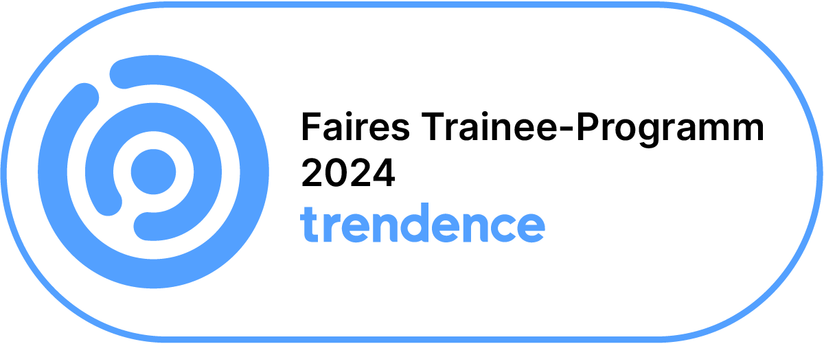 SV Karriere faires Traineeprogramm Trendence Siegel 2024